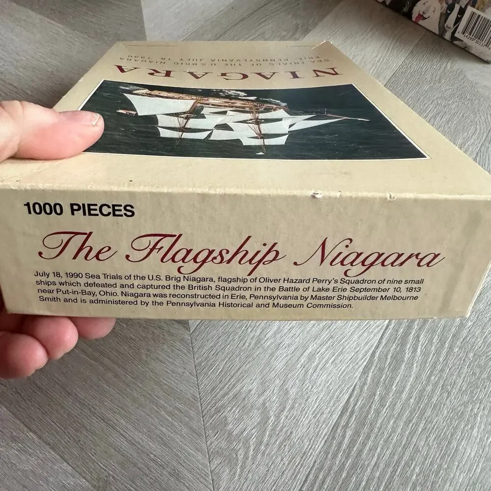 Flagship Niagara Puzzle 1000 Pieces Think Ink Inc 1990 David K Bell Photography